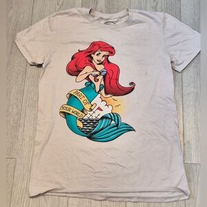 Disney Ariel Shirt with Red and Blue Graphic